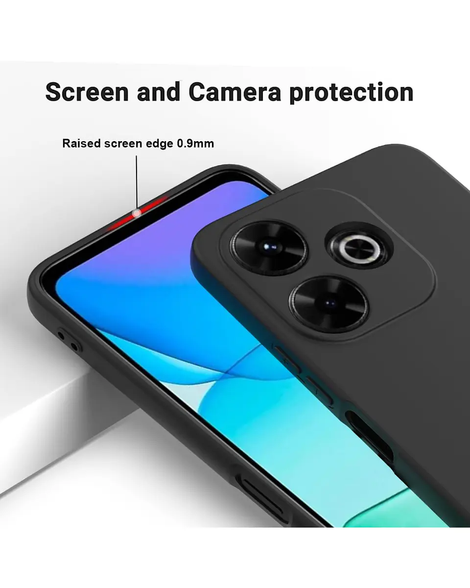 Carcasa Silicona Color Para Xiaomi POCO M6 4G 4