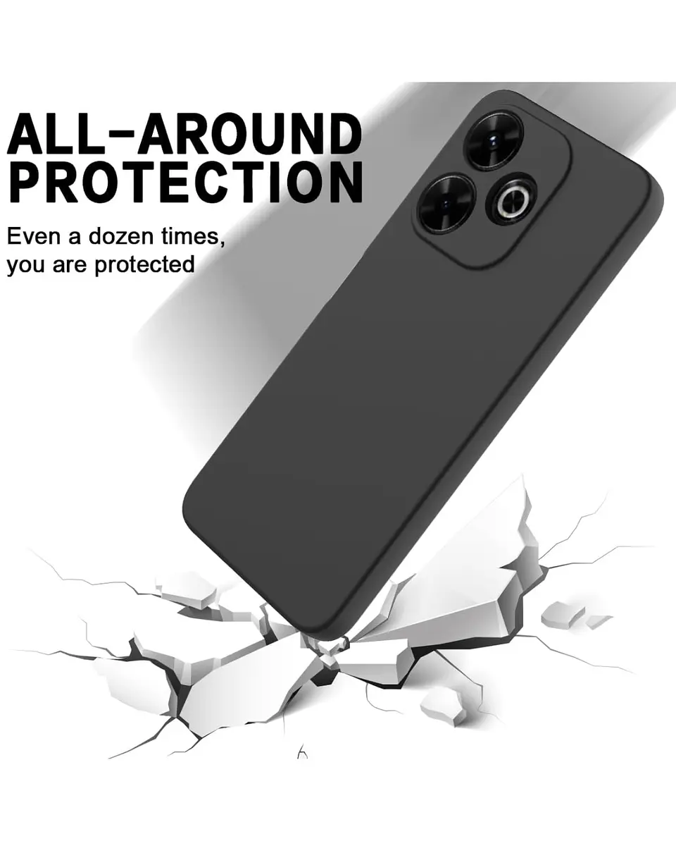 Carcasa Silicona Color Para Xiaomi POCO M6 4G 7