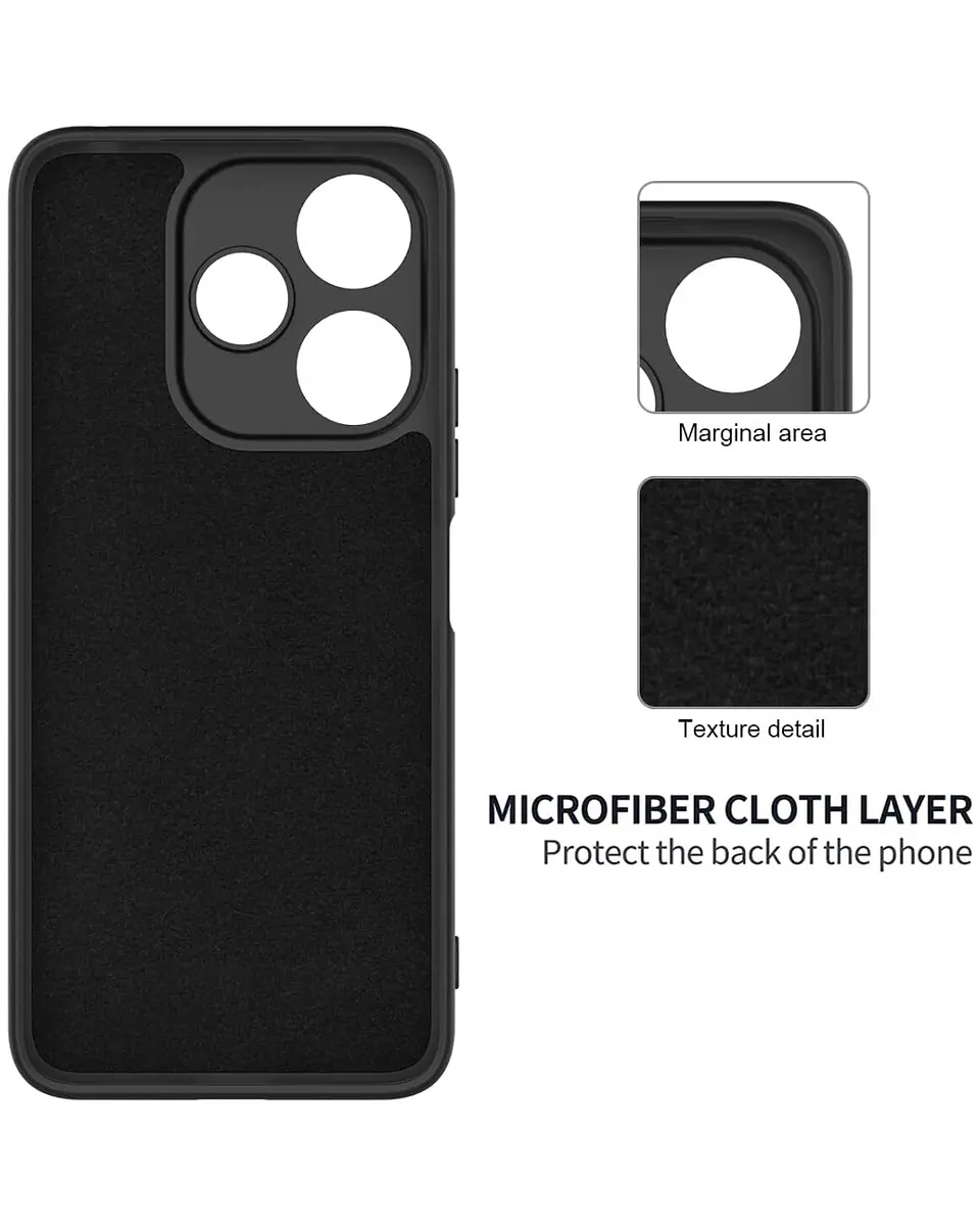 Carcasa Silicona Color Para Xiaomi POCO M6 4G 9