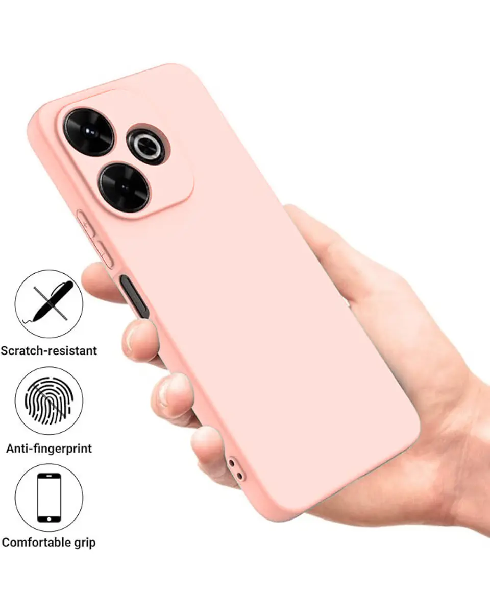 Carcasa Silicona Color Para Xiaomi POCO M6 4G 13