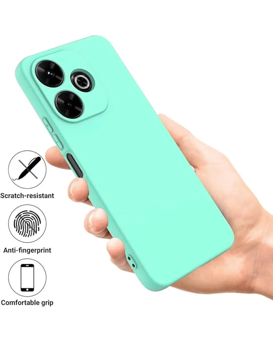 Carcasa Silicona Color Para Xiaomi POCO M6 4G 18