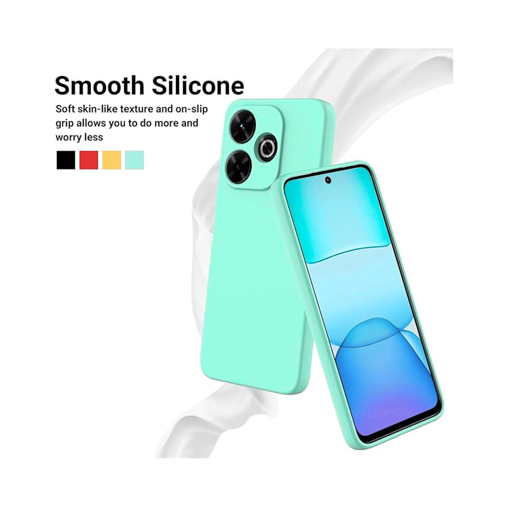 Carcasa Silicona Color Para Xiaomi POCO M6 4G