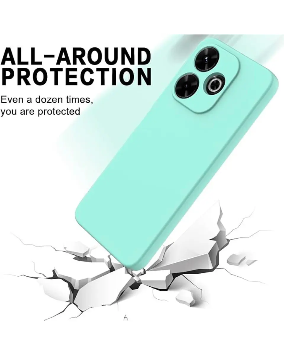 Carcasa Silicona Color Para Xiaomi POCO M6 4G 21