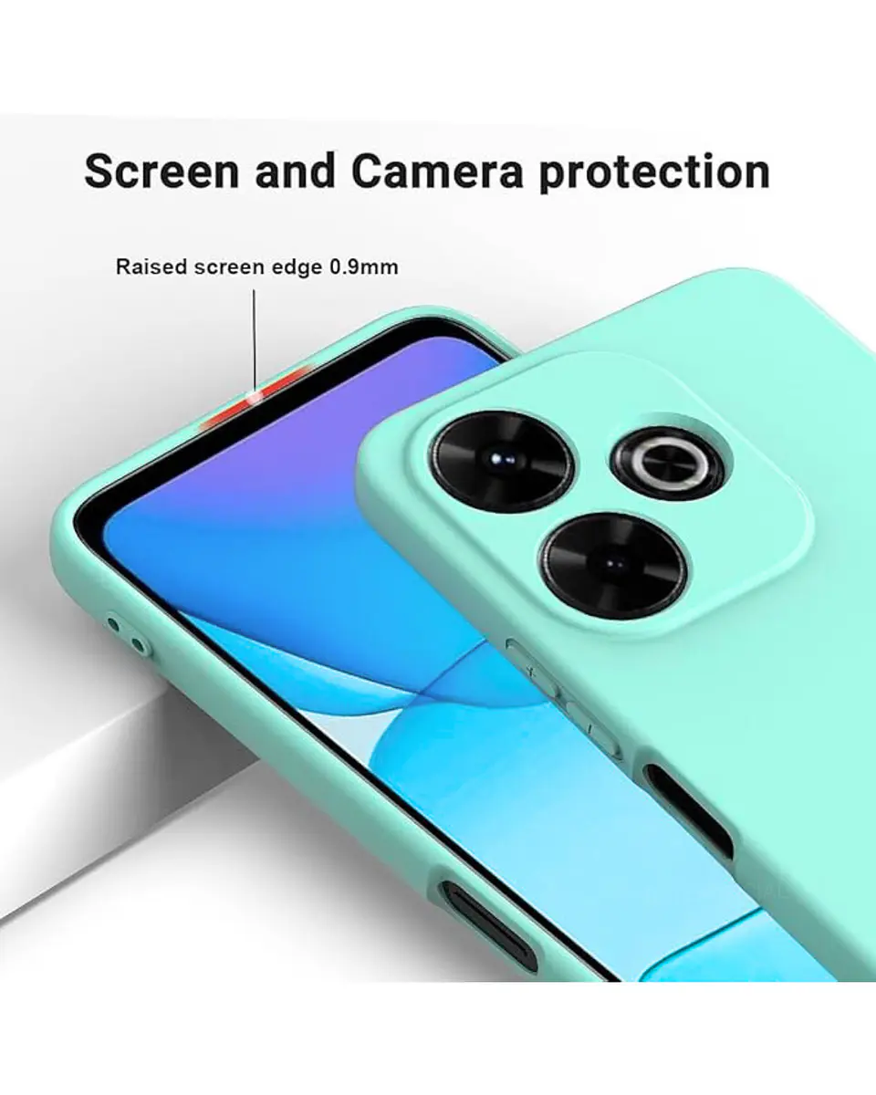 Carcasa Silicona Color Para Xiaomi POCO M6 4G 22