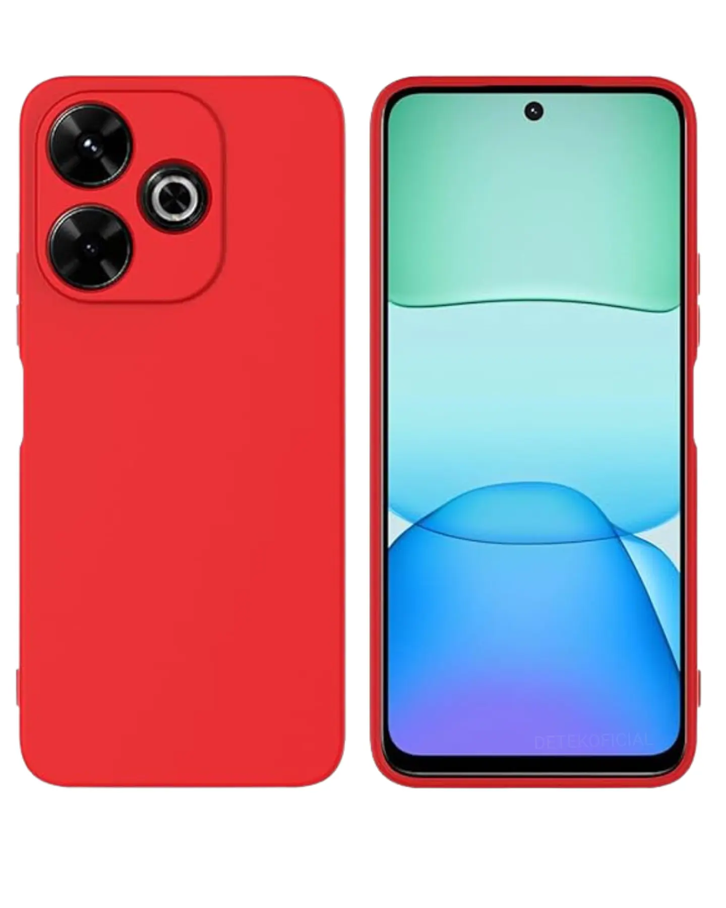 Carcasa Silicona Color Para Xiaomi POCO M6 4G 24