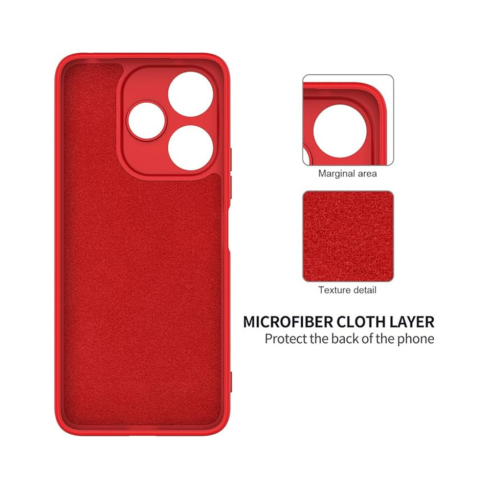 Carcasa Silicona Color Para Xiaomi Redmi 13 4G 