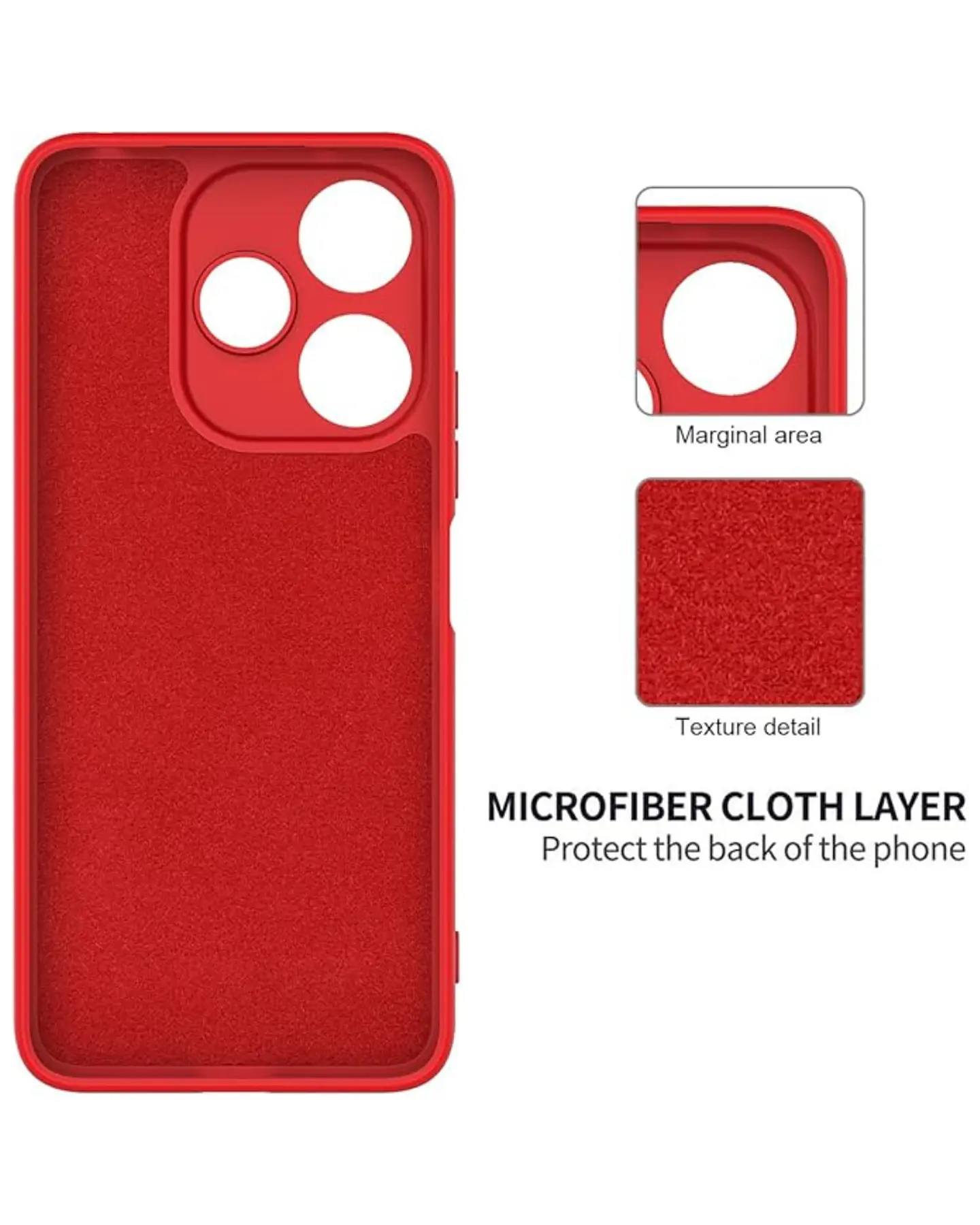 Carcasa Silicona Color Para Xiaomi Redmi 13 4G  10
