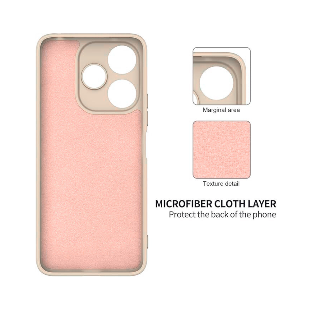 Carcasa Silicona Color Para Xiaomi Redmi 13 4G 