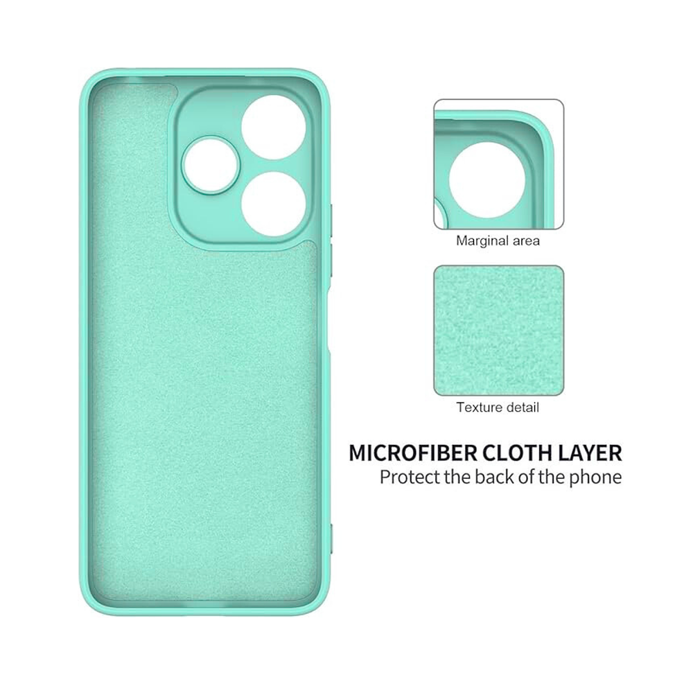 Carcasa Silicona Color Para Xiaomi Redmi 13 4G 