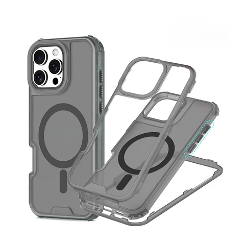 Carcasa Mate Para iPhone 12 / 12 Pro Funda Magnética 360