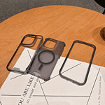 Carcasa Mate Para iPhone 13 / 14 Funda Magnética 360