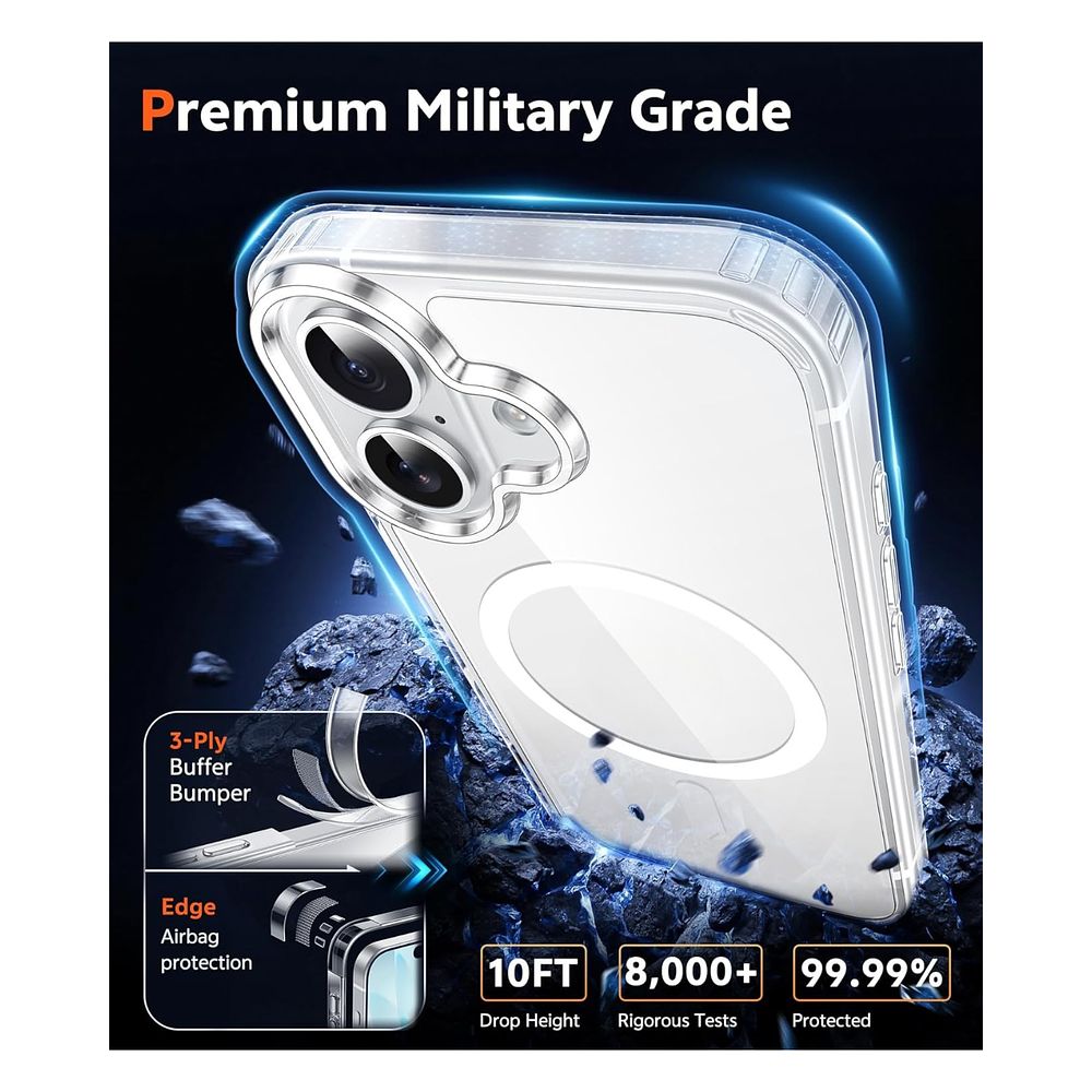 Carcasa Magnética Magsafe Para iPhone 17 