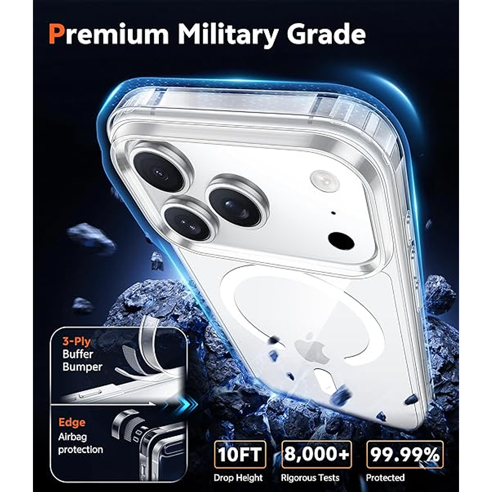 Carcasa Magnética Magsafe Para iPhone 17 Pro 