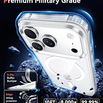 Carcasa Magnética Magsafe Para iPhone 17 Pro 