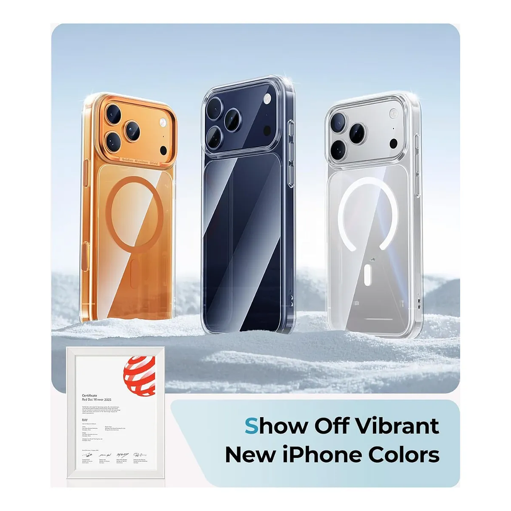 Carcasa Magnética Magsafe Para iPhone 17 Pro 