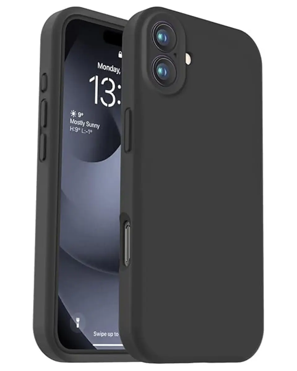 Carcasa Silicona Color para iPhone 16  1