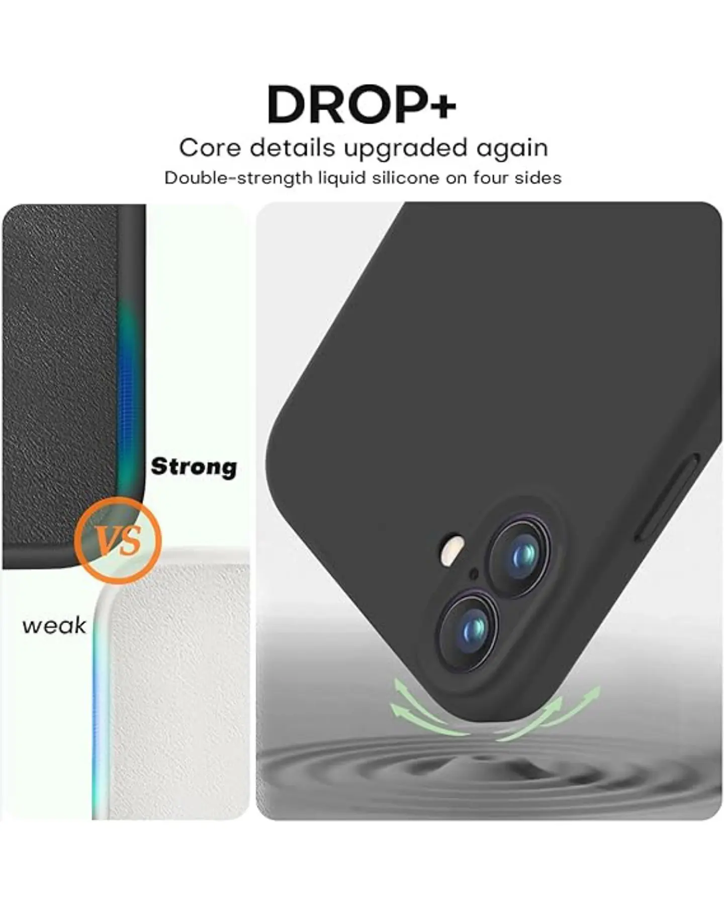 Carcasa Silicona Color para iPhone 16  4
