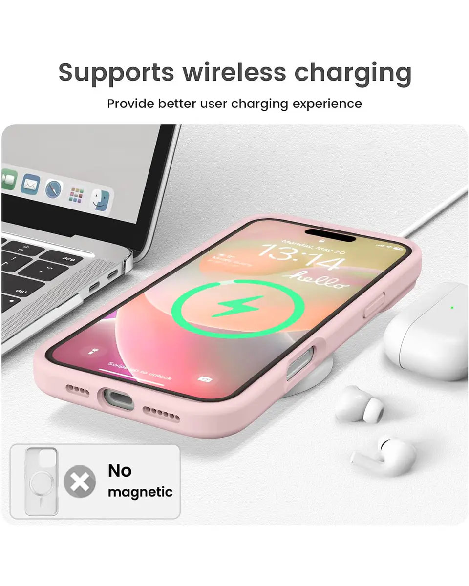 Carcasa Silicona Color para iPhone 16  11
