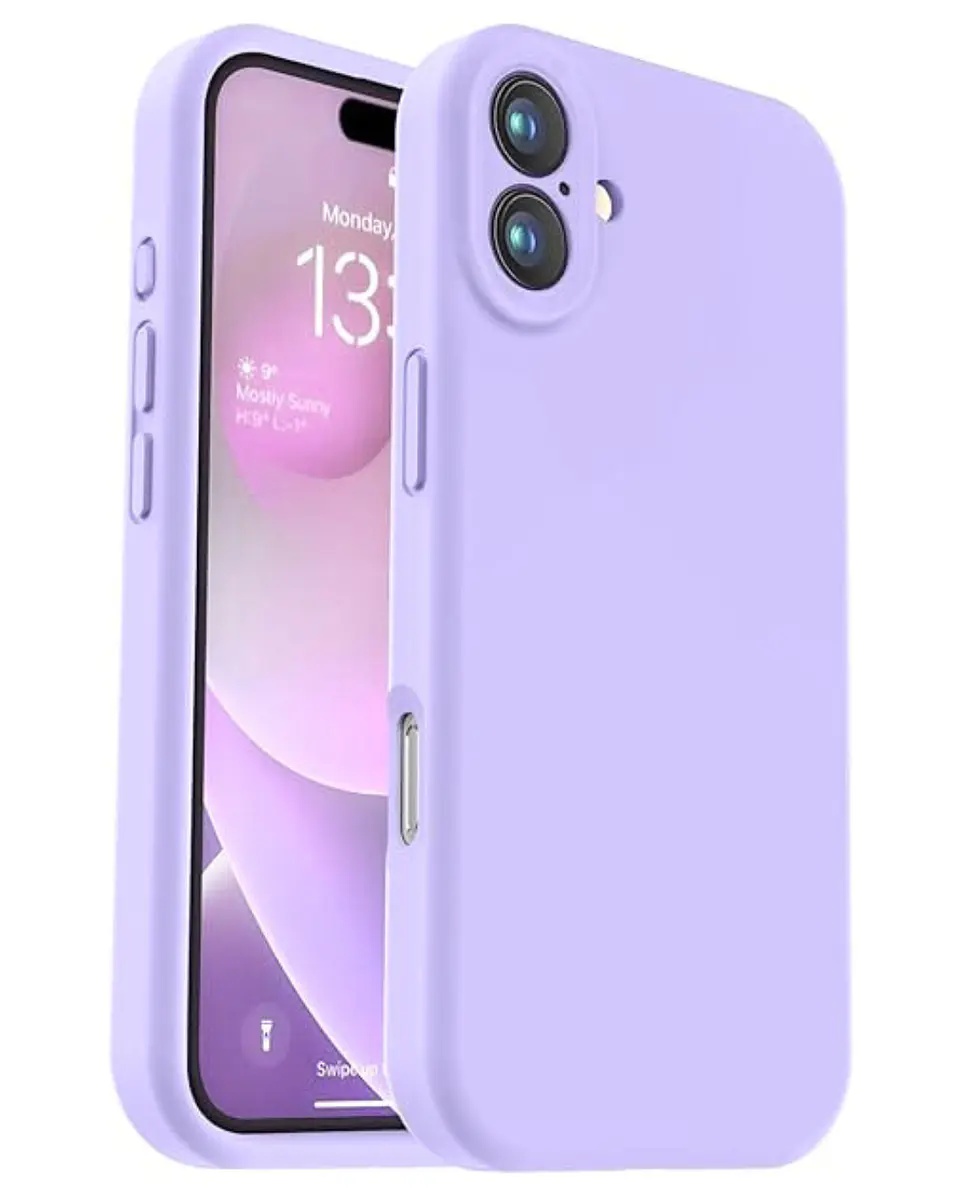 Carcasa Silicona Color para iPhone 16  12