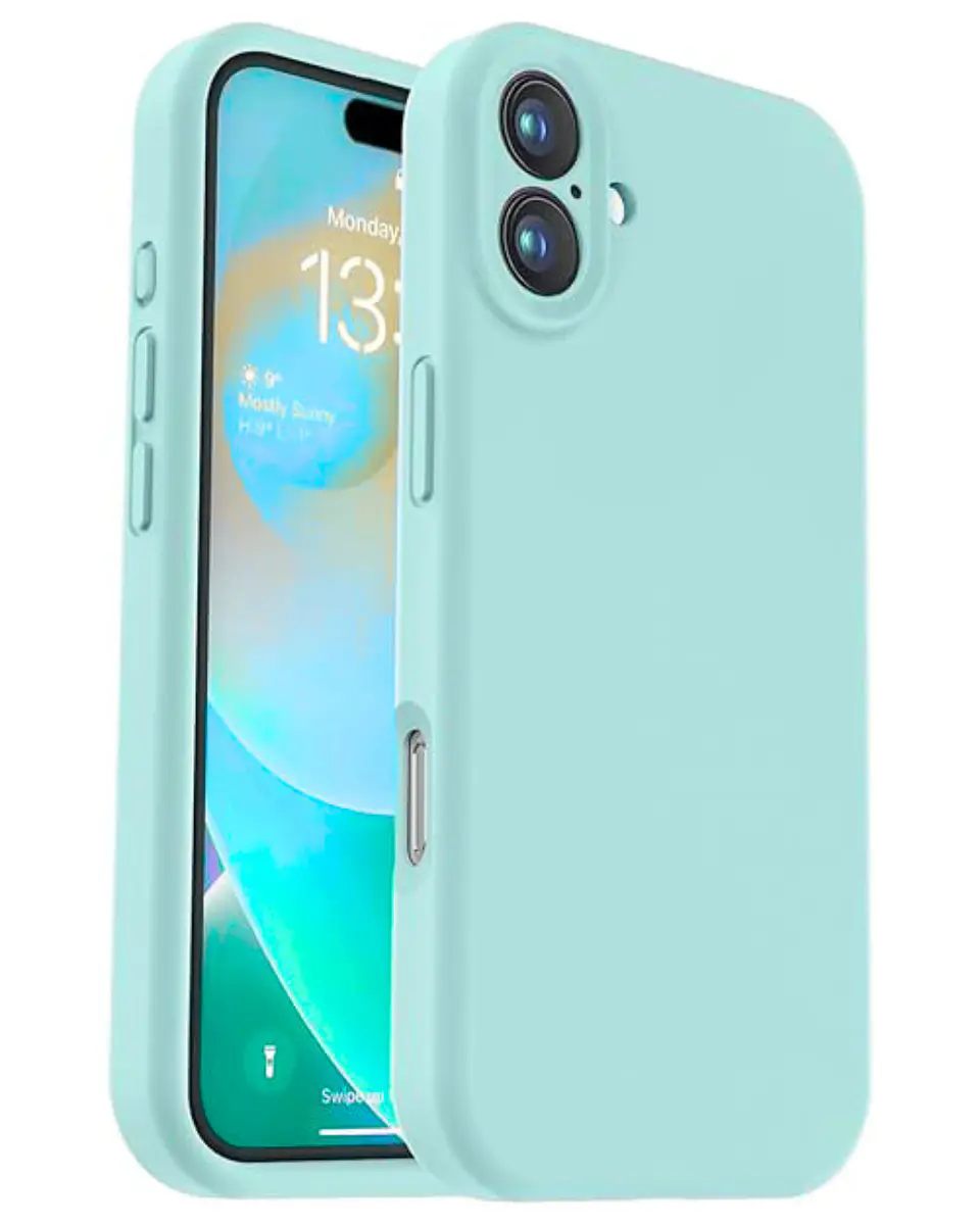 Carcasa Silicona Color para iPhone 16  16