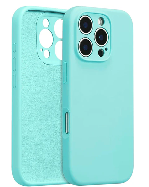 Carcasa Silicona Color para iPhone 16 Pro 