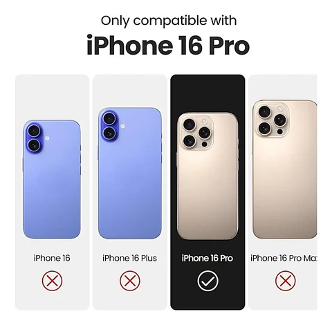 Carcasa Silicona Color para iPhone 16 Pro 