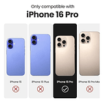 Carcasa Silicona Color para iPhone 16 Pro 