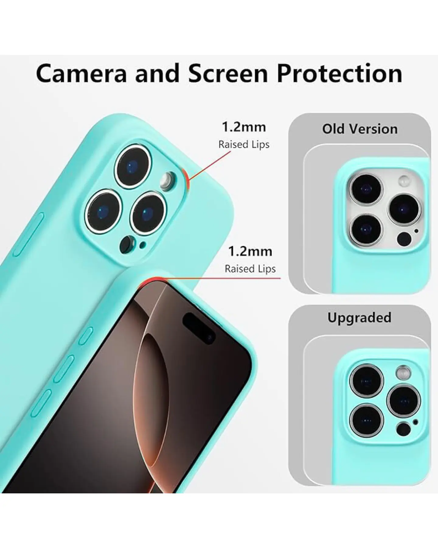 Carcasa Silicona Color para iPhone 16 Pro  4