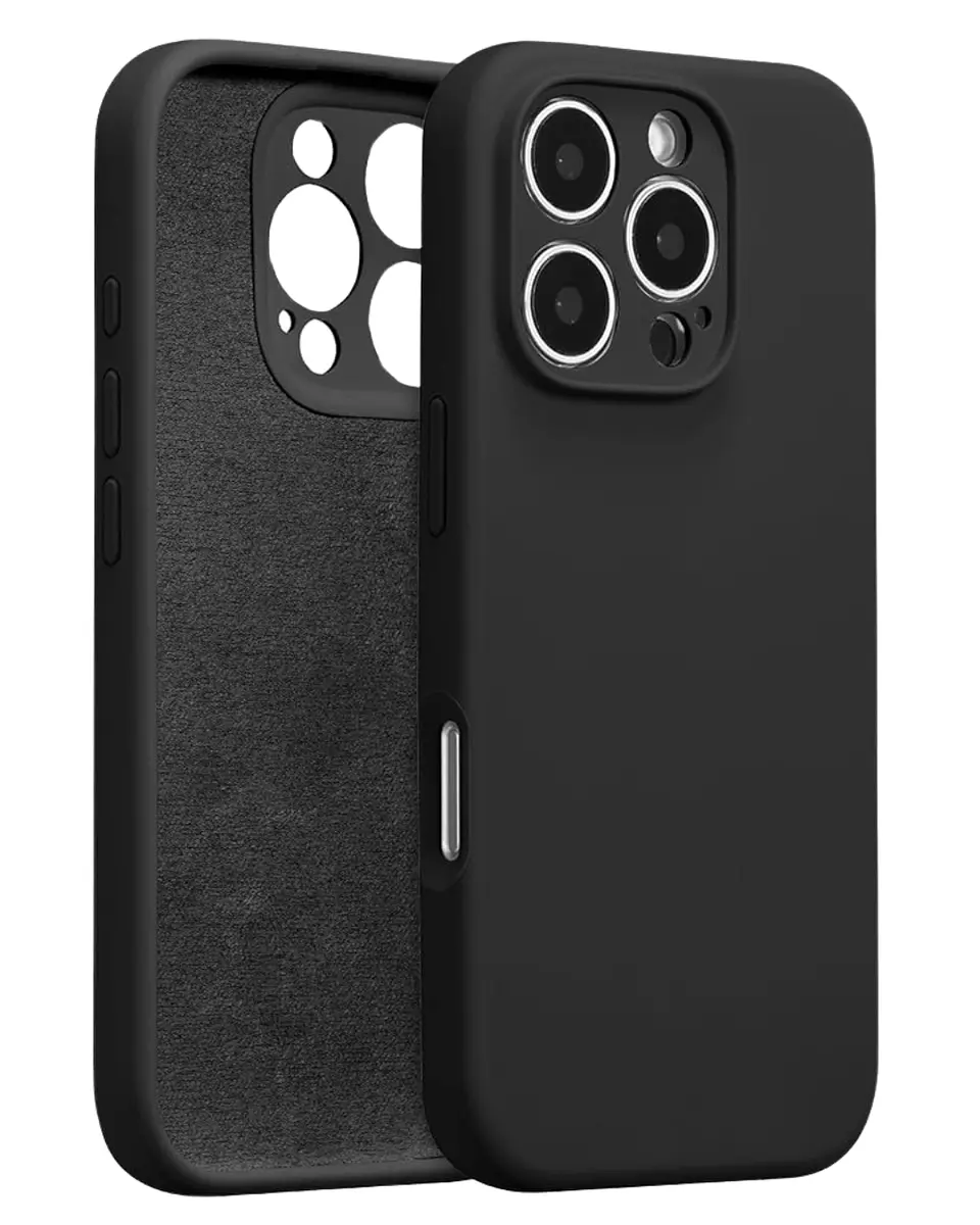 Carcasa Silicona Color para iPhone 16 Pro  7