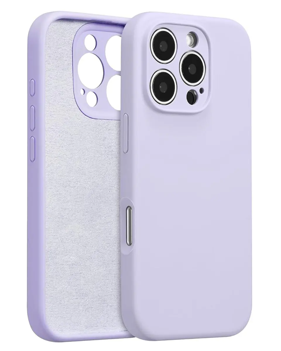 Carcasa Silicona Color para iPhone 16 Pro  13