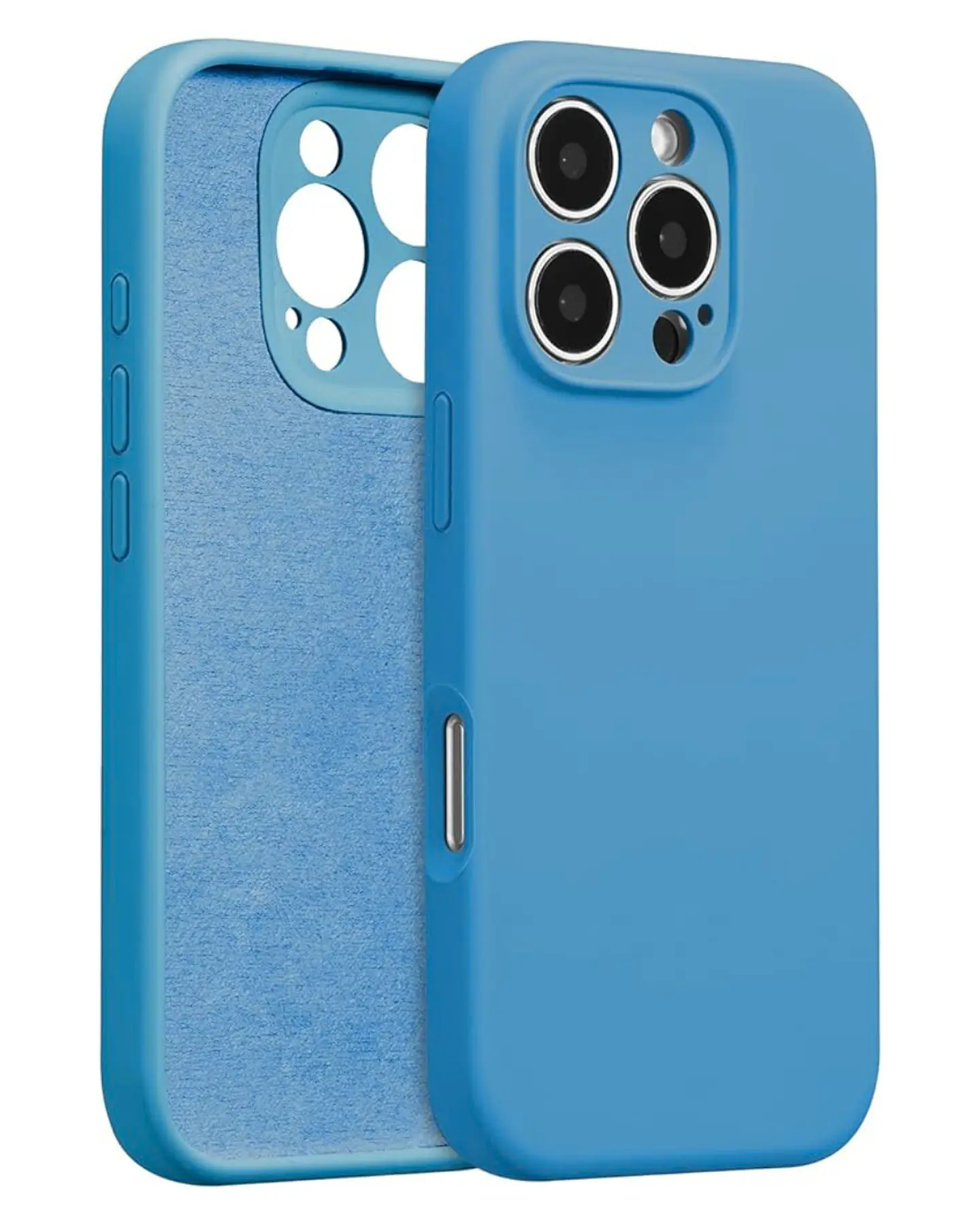 Carcasa Silicona Color para iPhone 16 Pro  23