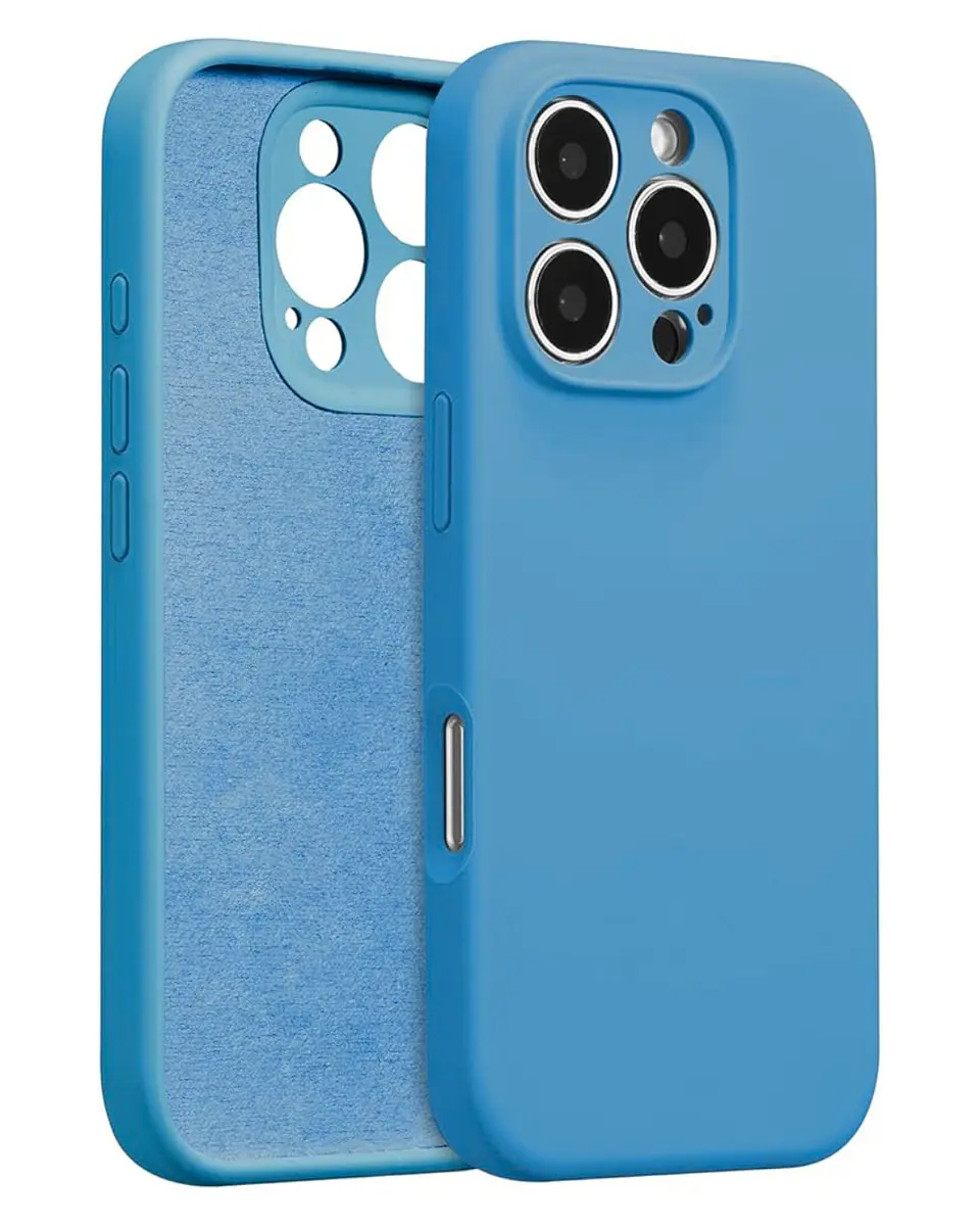 Carcasa Silicona Color para iPhone 16 Pro  23
