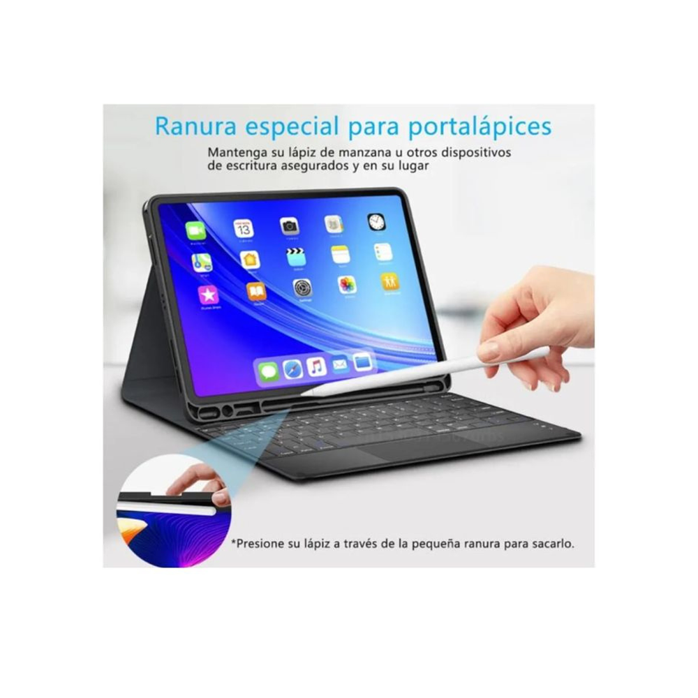 Funda Con Teclado Touchpad Para iPad Pro M5 2025 13"