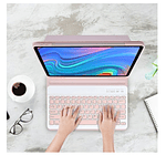 Funda Con Teclado Para iPad Pro M5 2025 13 Rosa