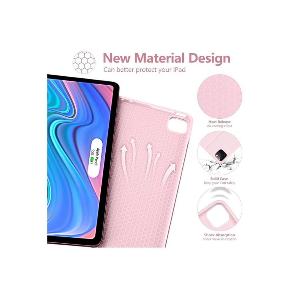 Funda Con Teclado Para iPad Pro M5 2025 13 Rosa