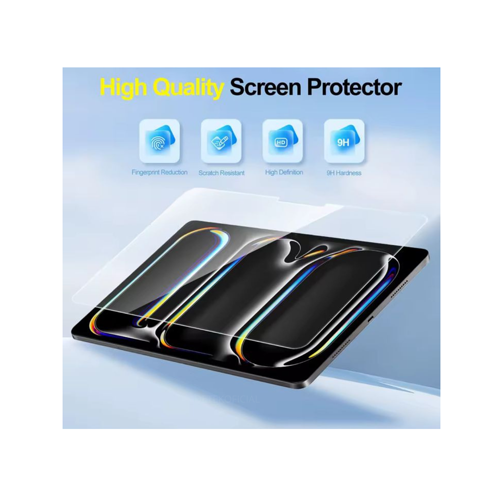 Lámina De Vidrio Templado Para iPad Pro M5 2025 13