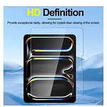 Lámina De Vidrio Templado Para iPad Pro M5 2025 13