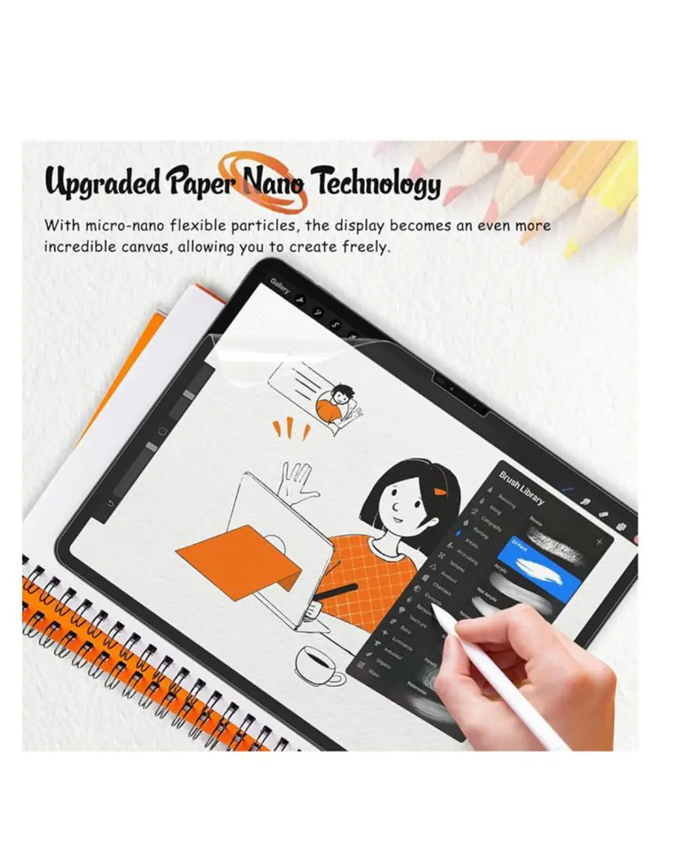 Lamina PaperLike Efecto Papel Para Ipad Pro M5 2025 11
