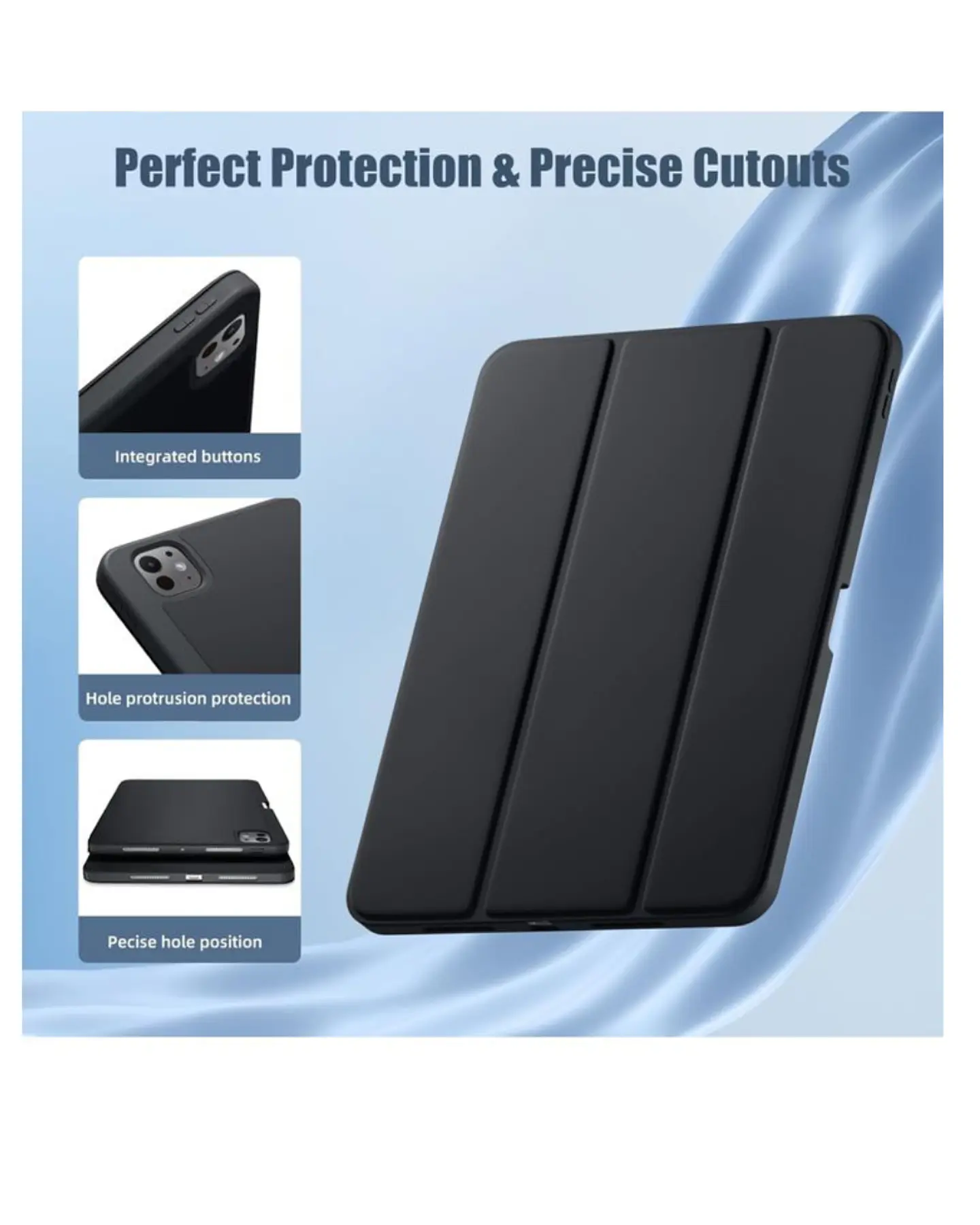Funda Smart Cover Con Ranura Para iPad Pro M5 2025 11