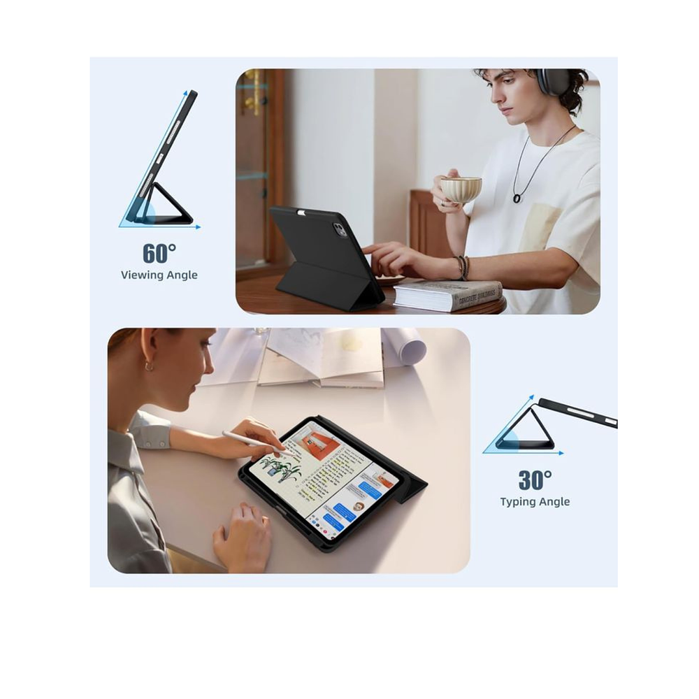 Funda Smart Cover Con Ranura Para iPad Pro M5 2025 11"
