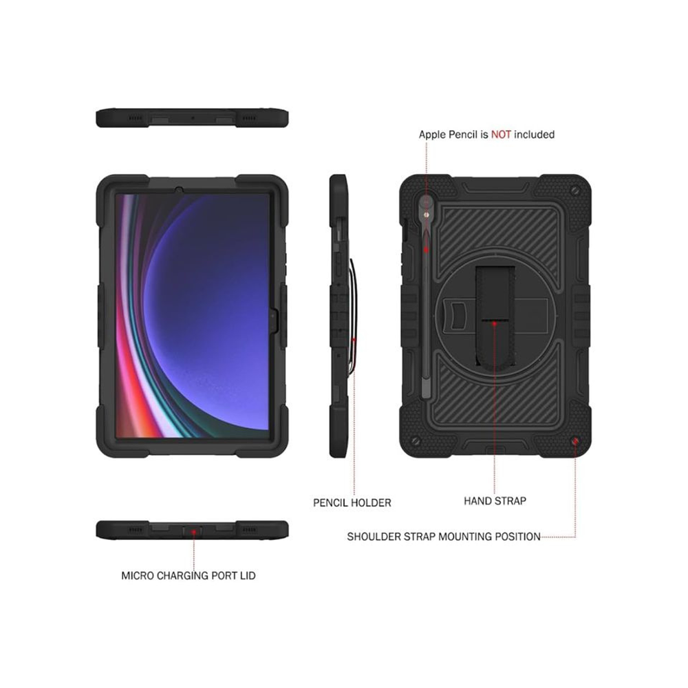 Funda Antigolpes Armadura Para Samsung Galaxy Tab S10 Fe 10.9"