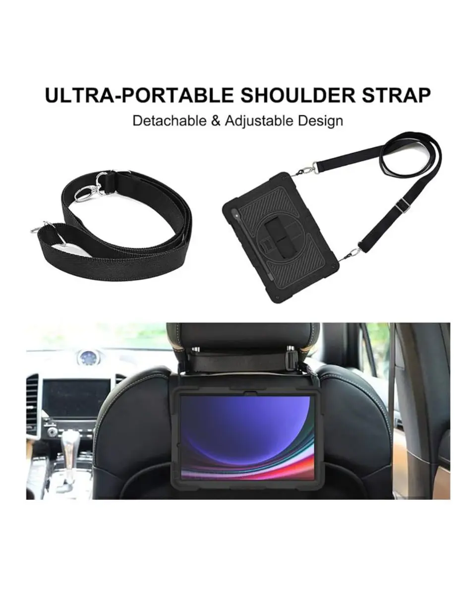 Funda Antigolpes Armadura 360 Para Samsung Galaxy Tab S9 / S9 Fe 10.9