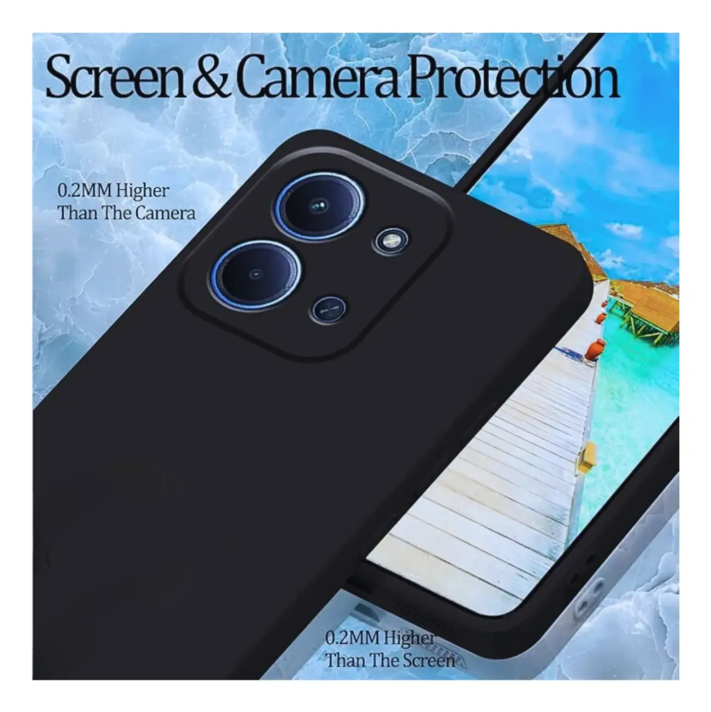 Carcasa Silicona Color Para Xiaomi Poco C85 4g  4