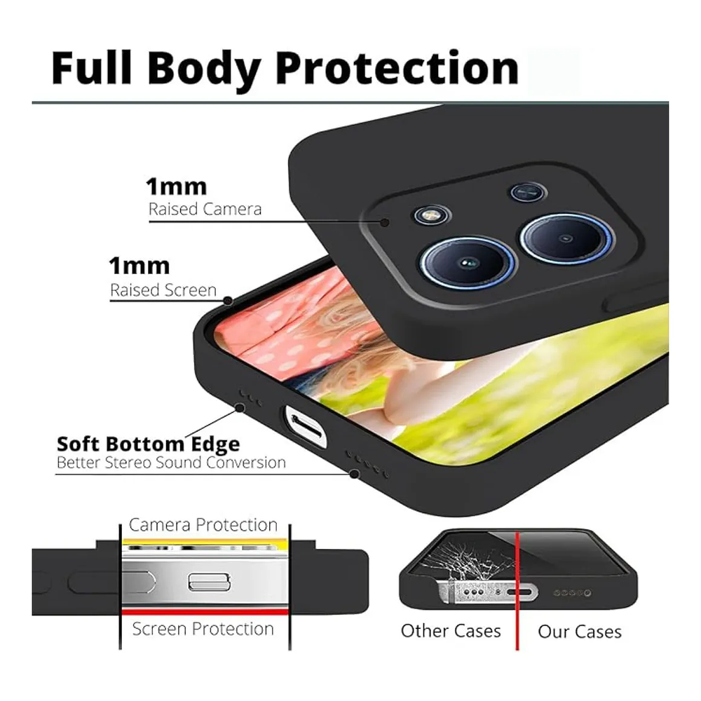 Carcasa Silicona Color Para Xiaomi Poco C85 4g 