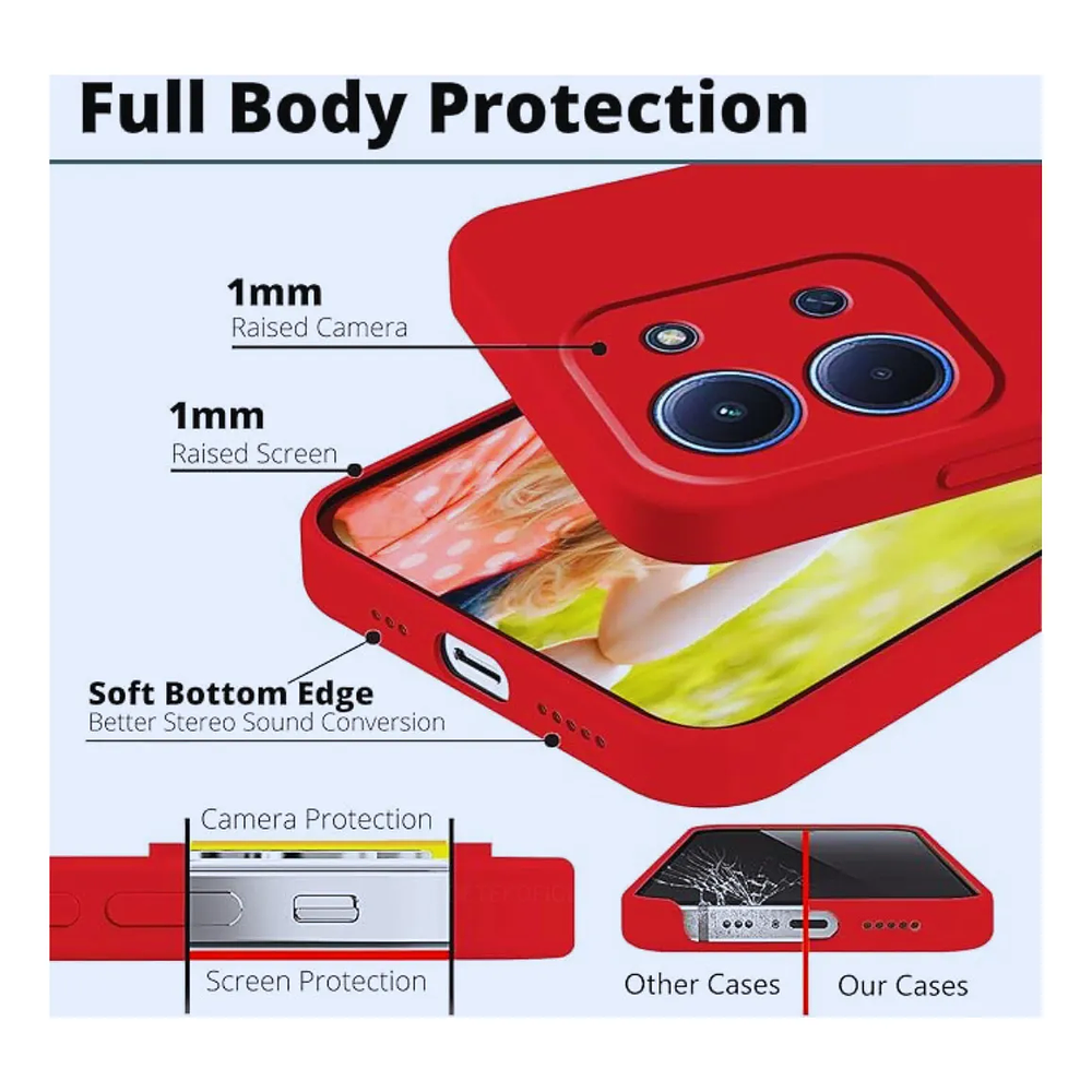 Carcasa Silicona Color Para Xiaomi Poco C85 4g 