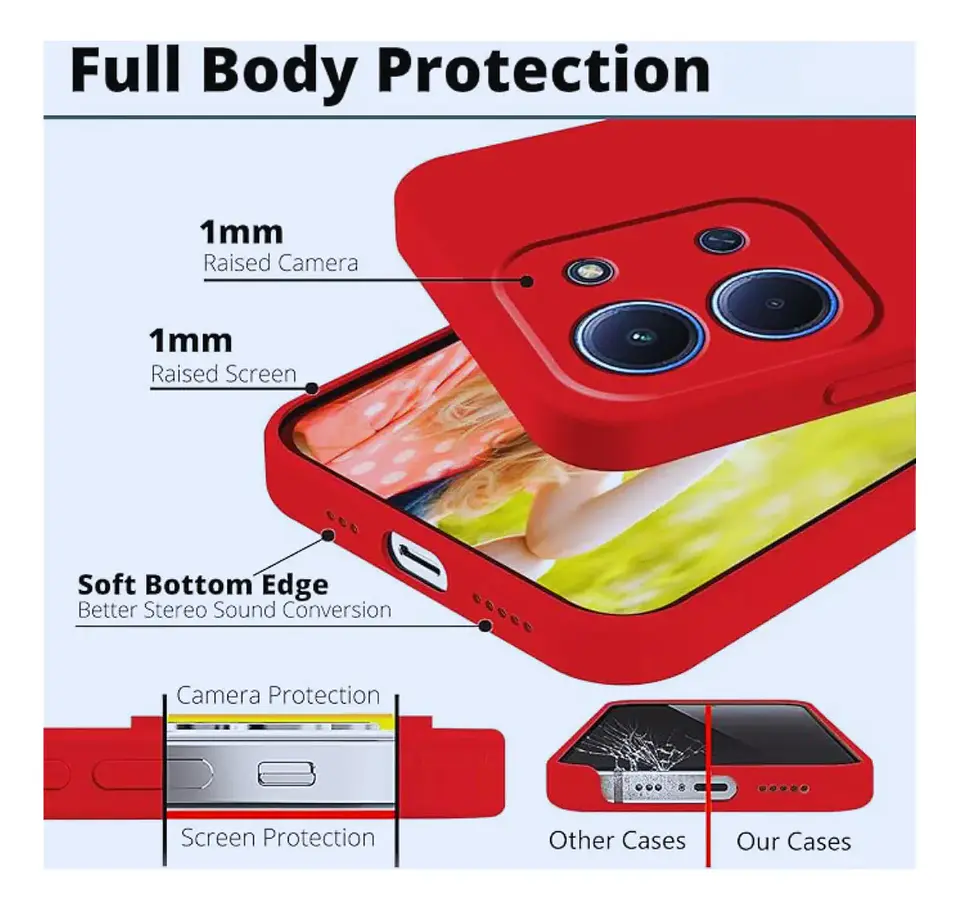 Carcasa Silicona Color Para Xiaomi Poco C85 4g  13