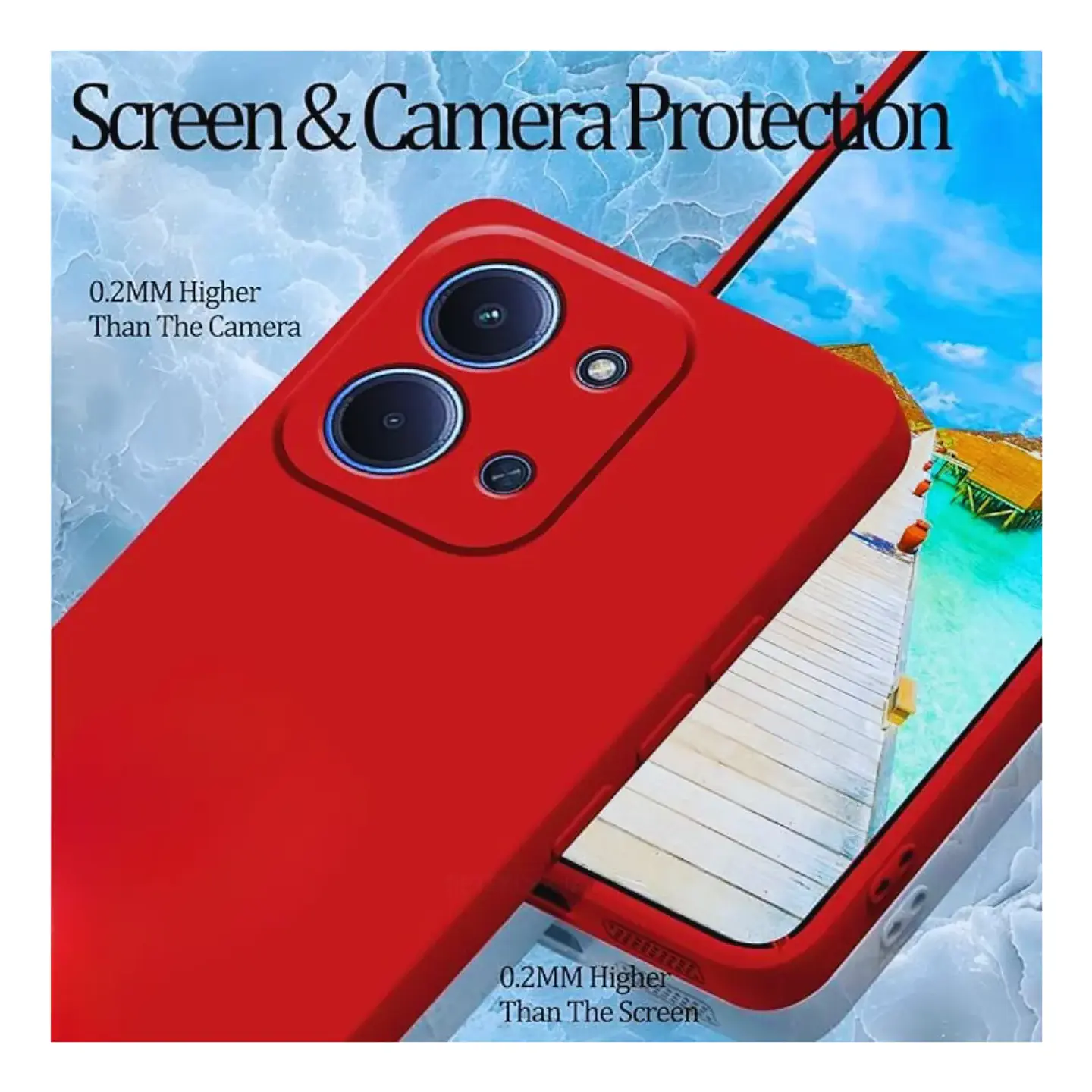 Carcasa Silicona Color Para Xiaomi Poco C85 4g  14