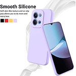 Carcasa Silicona Color Para Xiaomi Poco C85 4g 