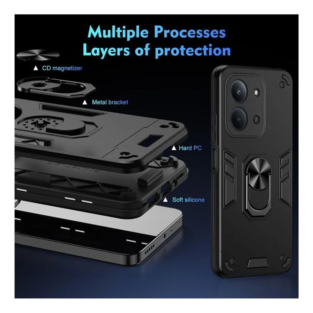 Carcasa Armor Antishock Para Xiaomi Poco C85 4g 