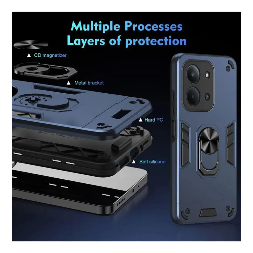 Carcasa Armor Antishock Para Xiaomi Poco C85 4g 